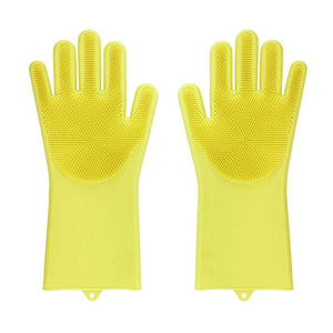 Magic Silicone Washing Gloves