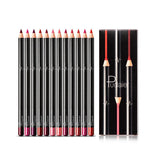 12-colors Set lip liner waterproof and durable Fashion 12pcs Lip Liner