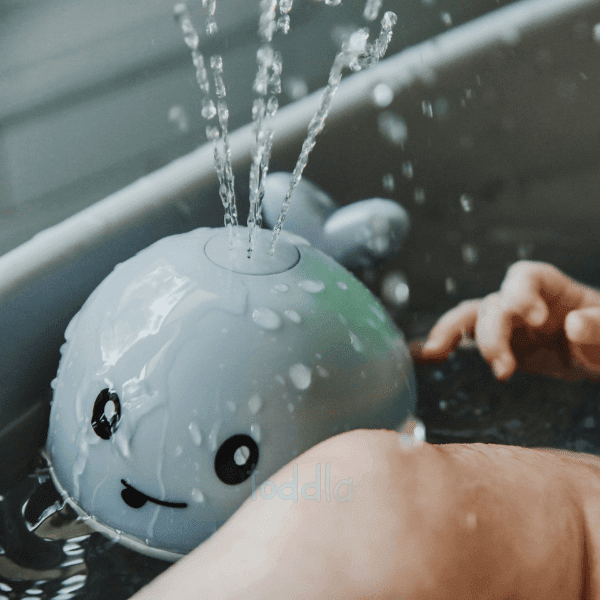 Electric Induction Whale Bath Spray Toy