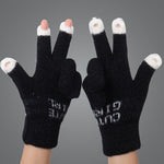 Cute Wool Knitted Gloves