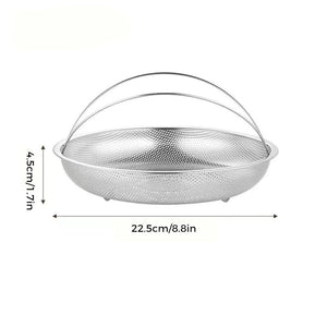 Multi-function Stainless Steel Steamer Drain Basket