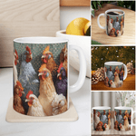 Mug with owl print