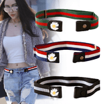 Daisy Buckle-free Elastic Waist Belts