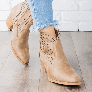 Women Thick Heel Platform Boots