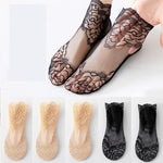 Ladies Fashion Lace Socks