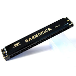 24-Hole C Key Metal Harmonica