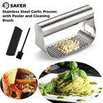 2024 New Stainless Steel Garlic Presser