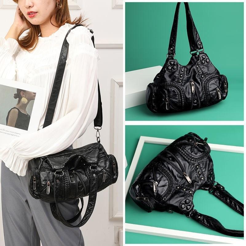 Soft PU Leather Handbag