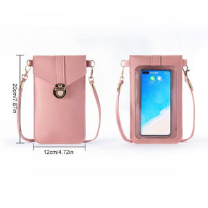 Touchable PU Leather Change Bag