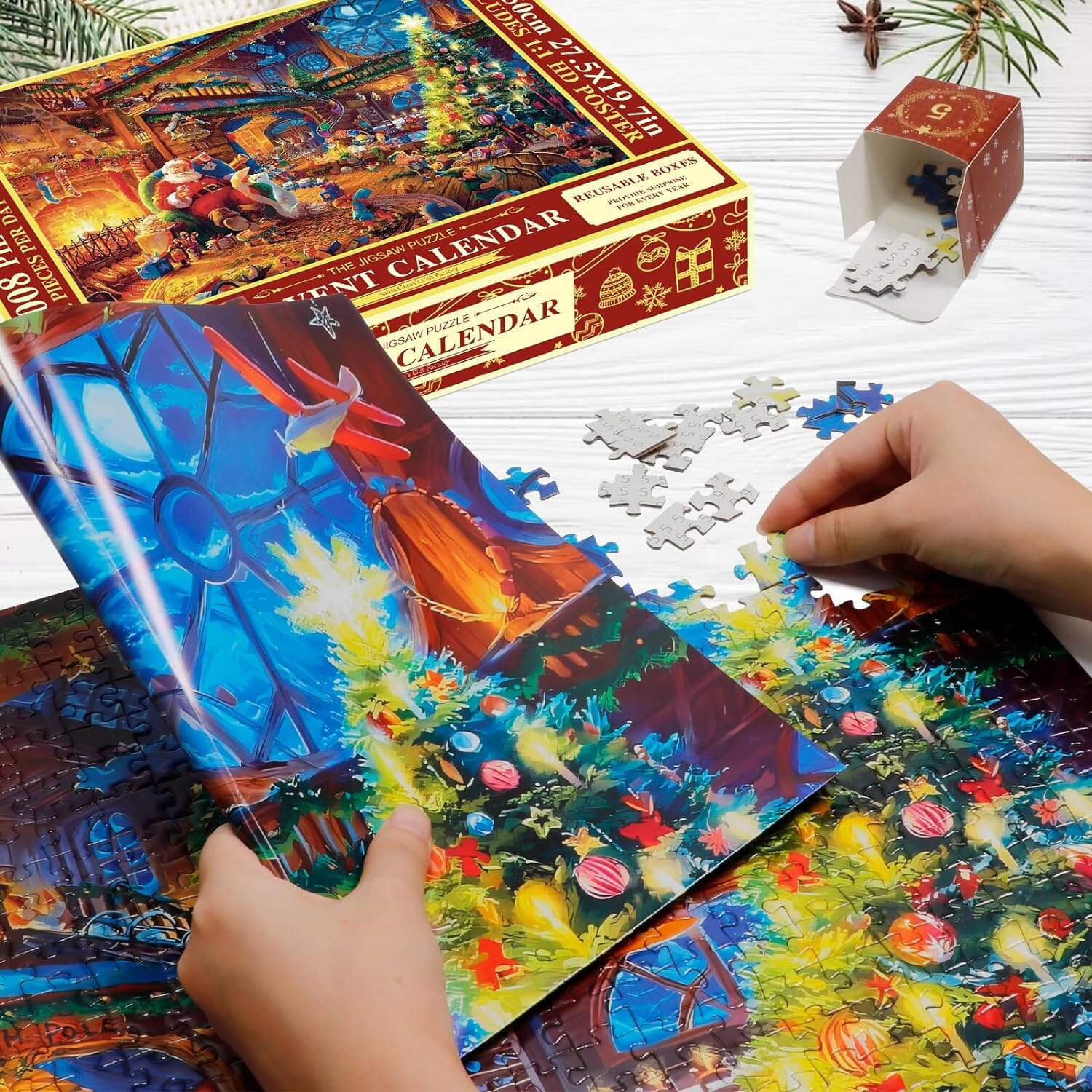 🎅Advent Calendar 2023 Christmas Jigsaw Puzzles🎄