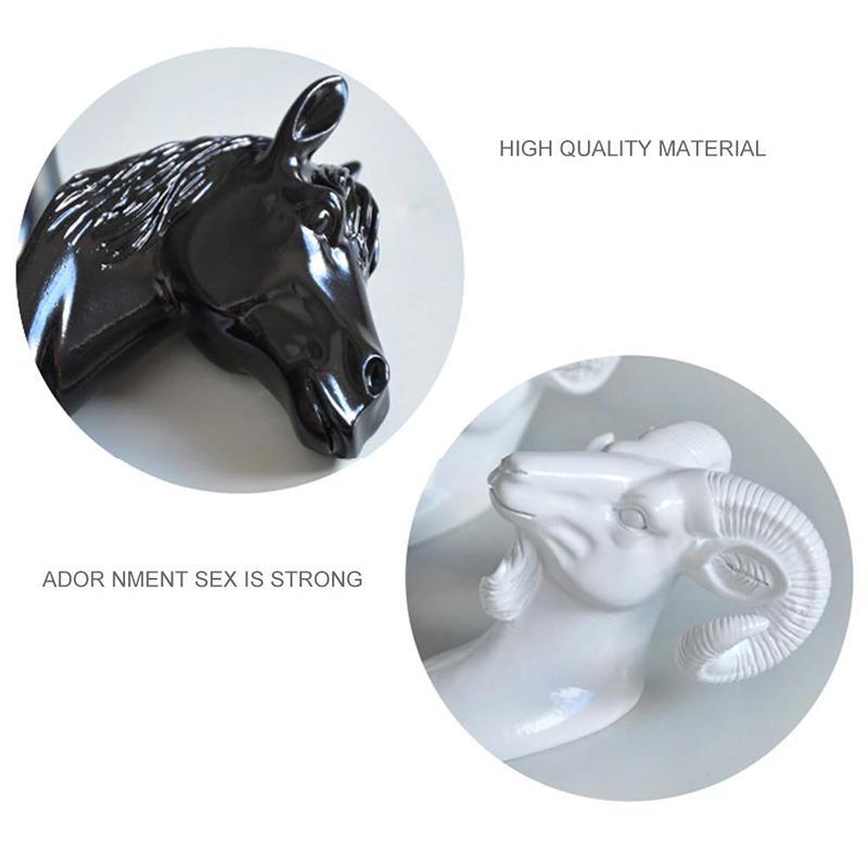 Art Animal Head Wall Hook