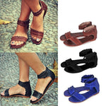 Women Sandals Fashion Flat Roman Shoes