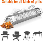 12' Pellet Smoker Tube for All Grill or Smoker