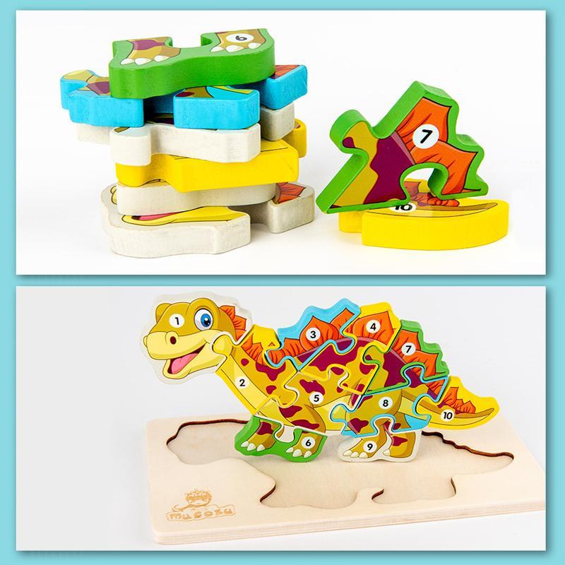 Dinosaur 3D Wooden Jigsaw