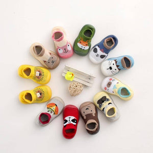 Adorable Animals Non-Slip Baby Shoe-Socks