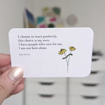 Anxiety Affirmations Card Pack