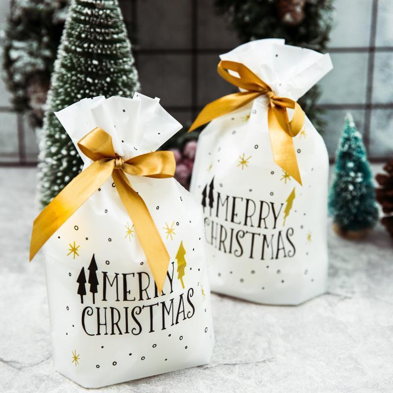 Drawstring Christmas Gift Bags（50 pcs）