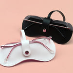 Soft Leather Sunglasses Bag