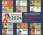 2024 Desktop Calendar-Shitty Housewife