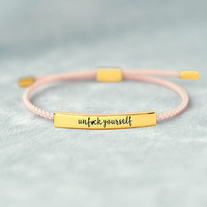 UNF♥CK YOURSELF TUBE BRACELET