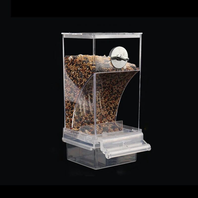 Automatic No-Spill Transparent Bird Feeder