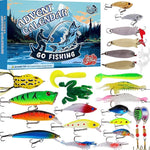 Presale>>24 Days Christmas Countdown Fish Tackle Set