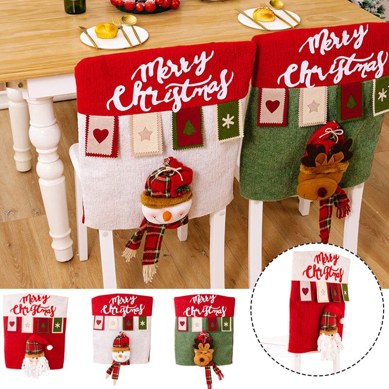 ⛄Christmas Decorative Dining Chair Covers🎅