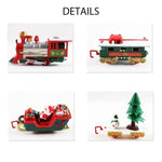 Christmas Electric Rail Car Train Toy