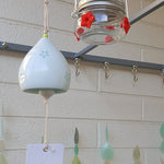 Beautiful Mason Jar Hummingbird Feeder