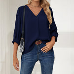 Chiffon Fashion Ladies Shirt