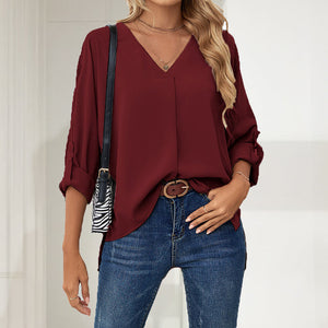 Chiffon Fashion Ladies Shirt