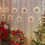 (🎅Early Xmas Sale - Save 50% OFF🎅) Christmas LED Curtain String Light