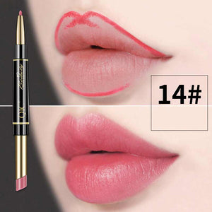 Double-ended Auto-rotating Lip Liner