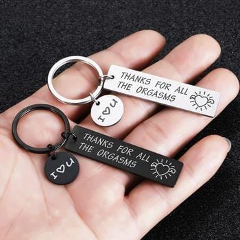 SANK®Naughty Keychain/Charm Couple Key Ring