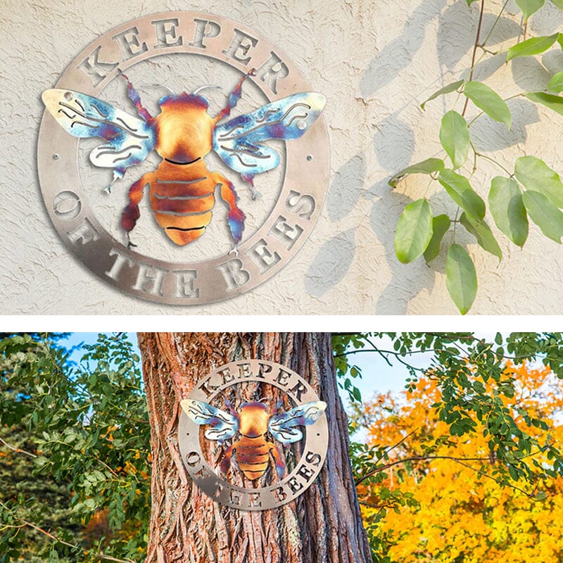 The Bees Metal Art