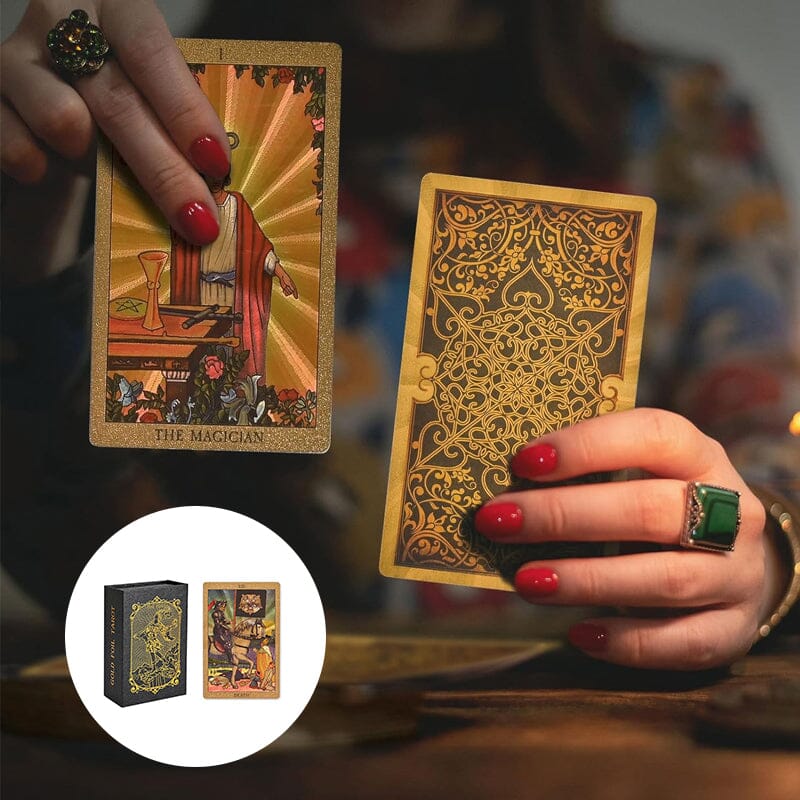 🔮Explore the Mystical World of Tarot Gold Foil Tarot🔮