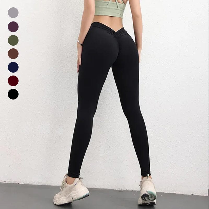 🤎V-Back Gym Leggins