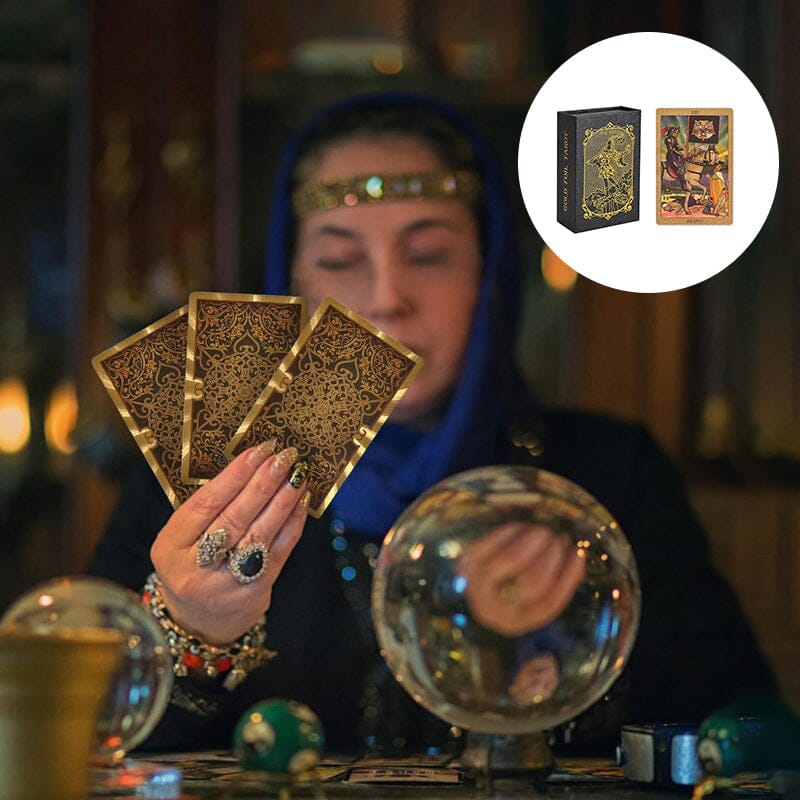 🔮Explore the Mystical World of Tarot Gold Foil Tarot🔮