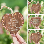 Friendship Heart Shaped Wooden Gift