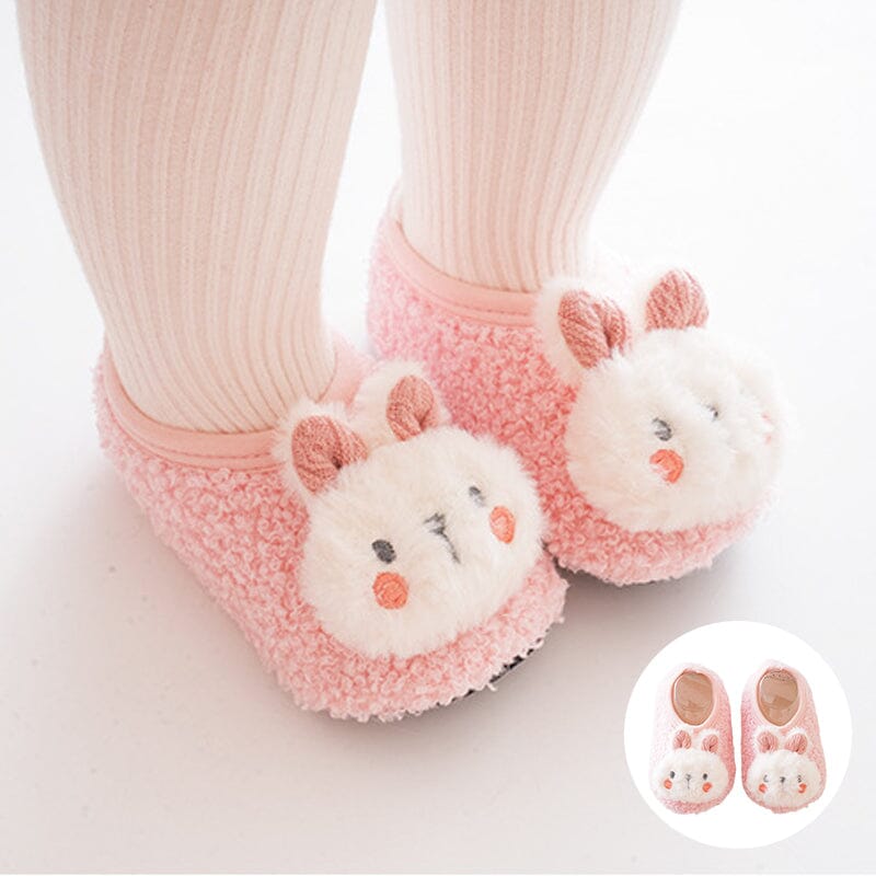 Cute Fur Baby Sock Shoes