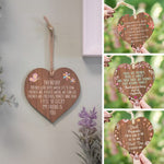 Friendship Heart Shaped Wooden Gift