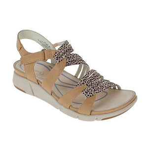 Women's Orthopedic Strappy Wedge Sport Sandal