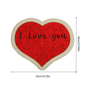 Heart Shape Puzzle|💕Say I Love You in 100 Languages💕