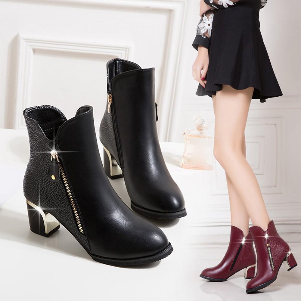 Women Pumps England Martin Boots