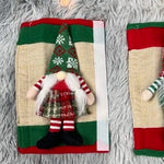 Christmas refrigerator door handle cover