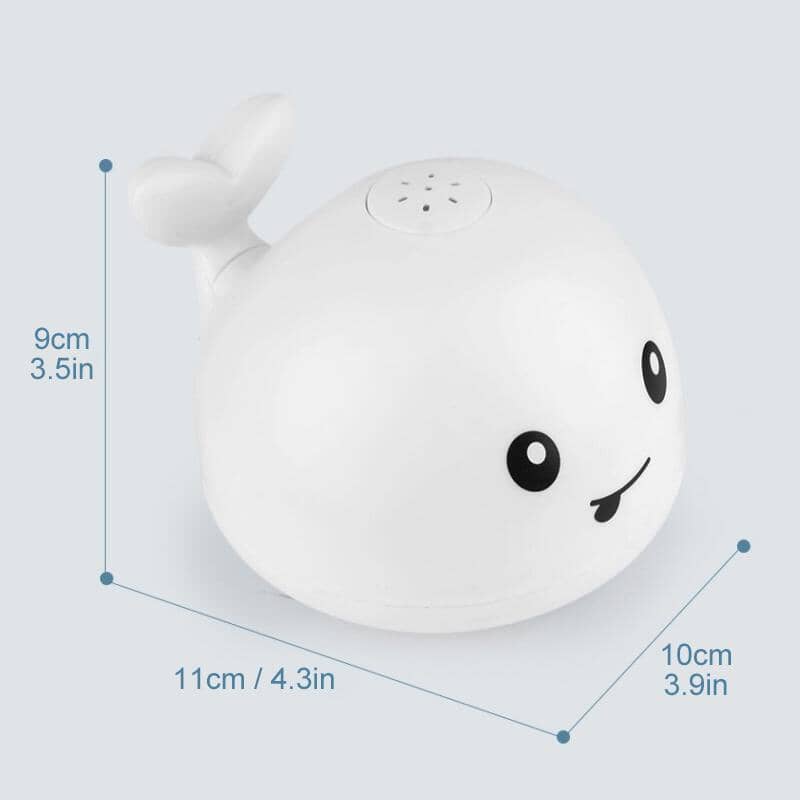 Electric Induction Whale Bath Spray Toy