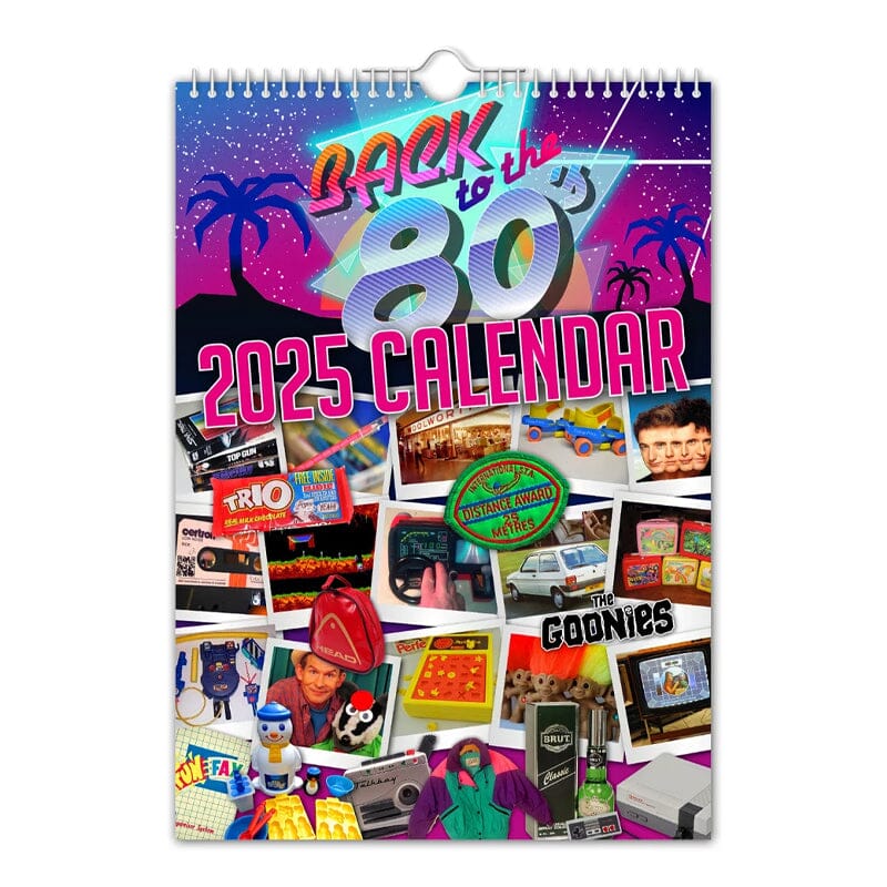 Back to the 80’s - 2025 Wall Calendar