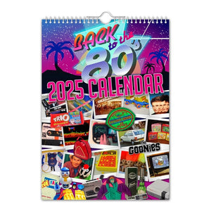 Back to the 80’s - 2025 Wall Calendar