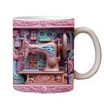 🤩3D printed sewing machine  mug