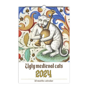 2024 Weird Medieval Cats Calendar